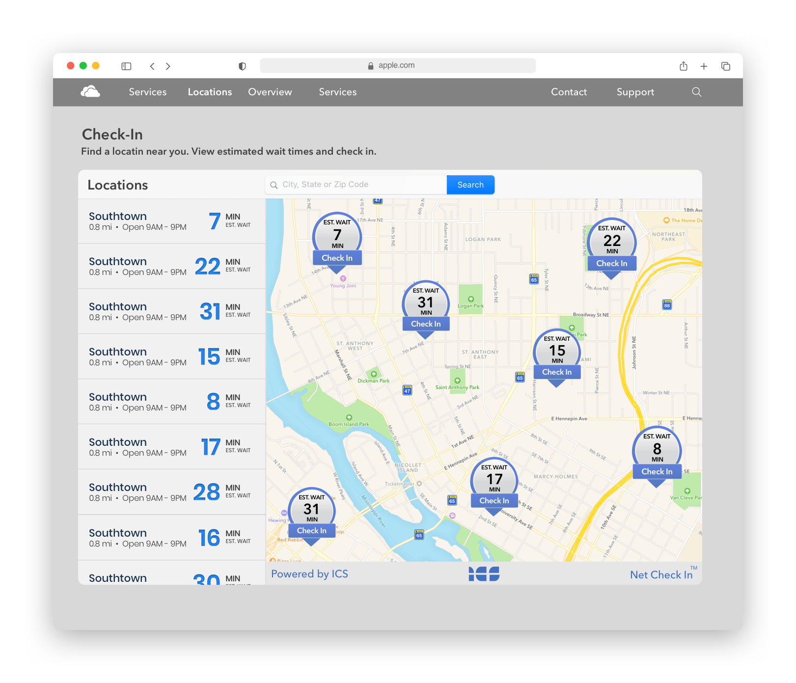 Virtual Queuing System